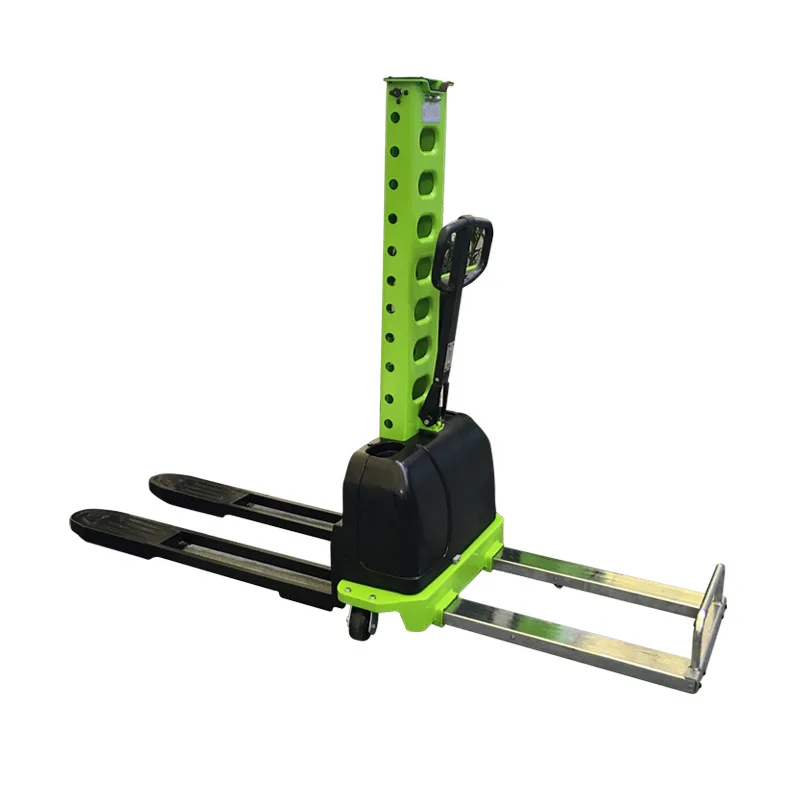 2026 Factory Direct Sale 1 Ton Self-loading Electricr Portable  Stacker