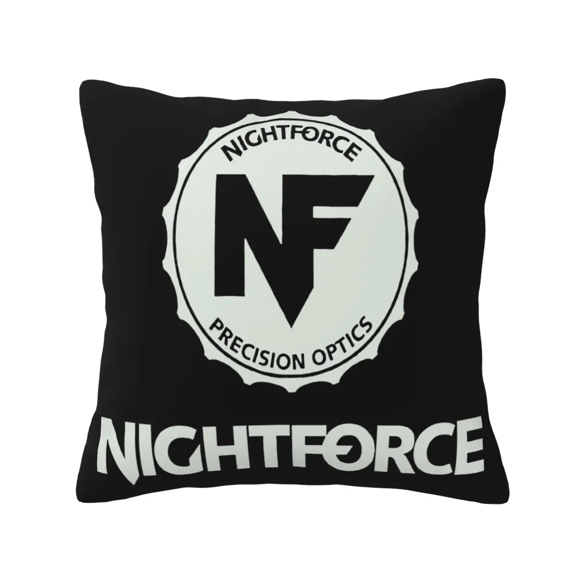 Nightforce Optics Hunting Rifle Scope Pillow Cover Pillow Cover Living Room Vintage Sofa Decorative Living Room Customizable