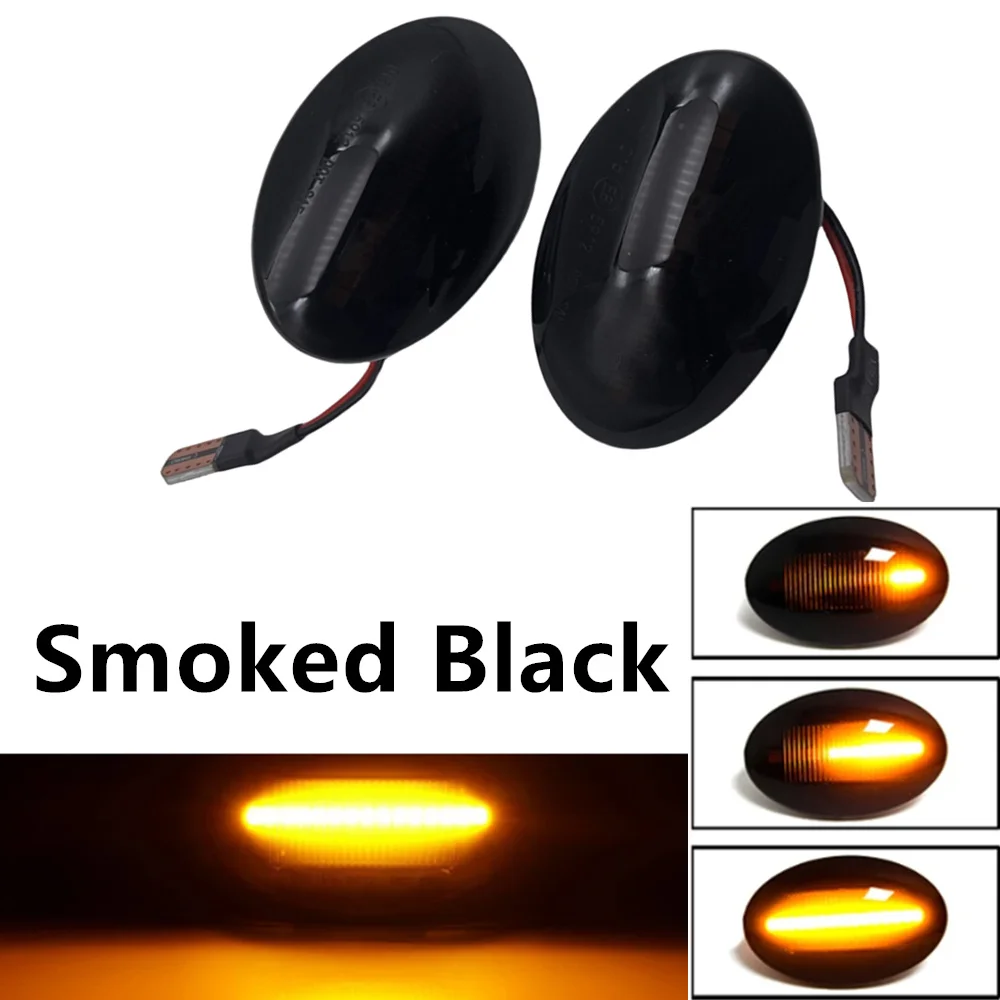 

Car New LED Dynamic Turn Signal Side Marker Mirror Light Flashing Indicator For Ford Fiesta MK3 MK4 KA Mondeo Transit Tourneo