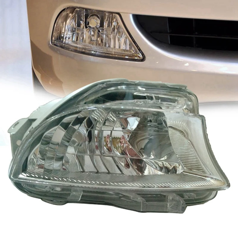 

AU05 -1Pair Car Front Bumper Clear Lens Fog Light Lamp 81211-50090 8122150090 For Lexus LS460 LS600H 06-10 LX2595108 LX2594108