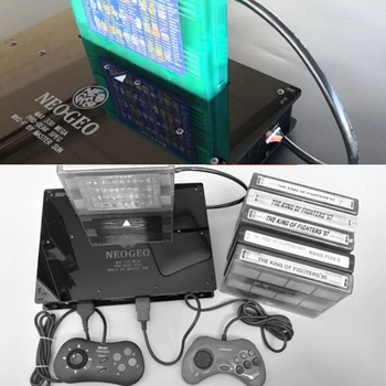 Mvs-f oyun konsolu arcade anakartı, Nano geo kolu, 3 RGBS çıkışı, 8 BIOS seçeneği, arcade oyun tahtası, koltuk tabanı