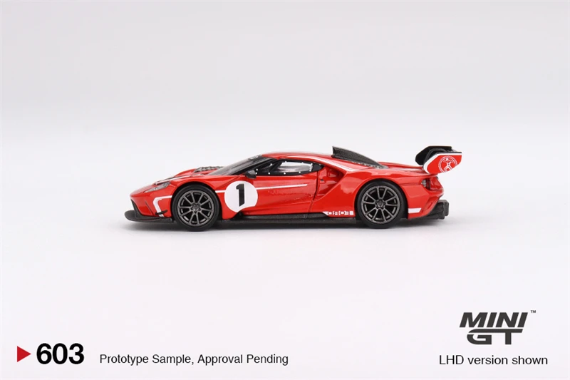 TSM Minigt 1/64 #603 Ford GT MK II #013 Rosso Alpha US Chase Hidden Edition Die-cast alloy car model toy collection gifts