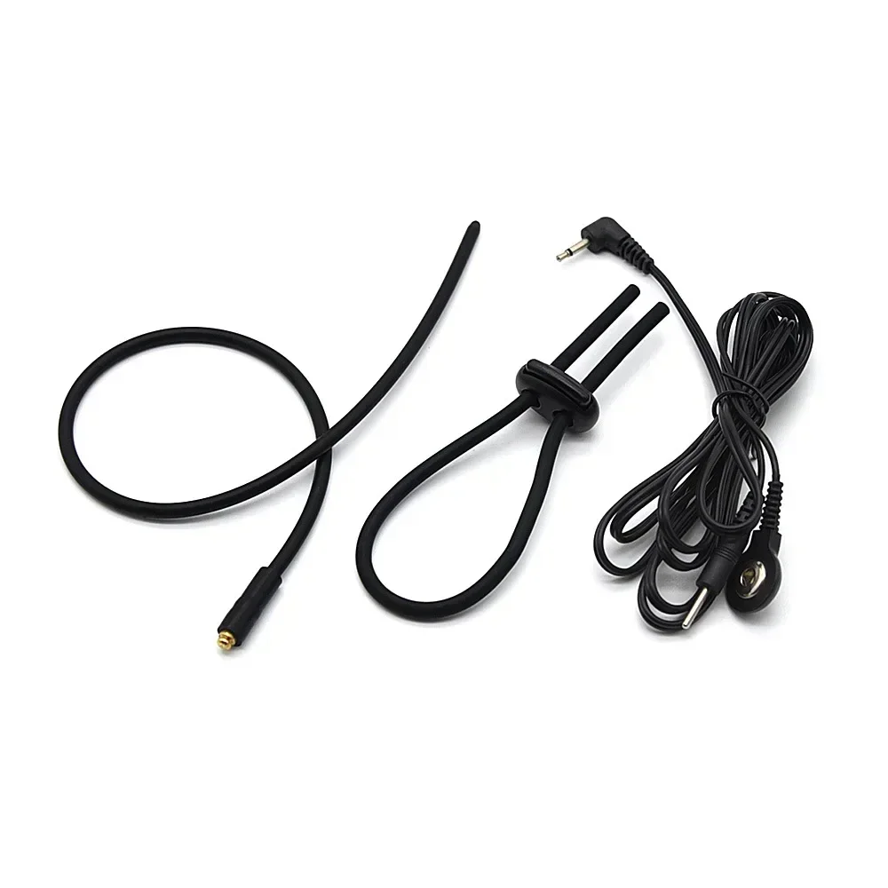 منتجات الجنس القسطرة الأصوات موسع كيس الصفن الدائري خاتم الديك صدمة كهربائية تأخير القذف نبض تدليك الجسم لعبة الجنس للرجال #2