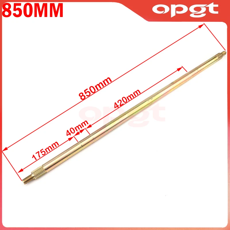 

Комплектная задняя ось OPGT 100/85/65/60 см с гидравлическим дисковым тормозом, ступицей с 3 креплениями 78 мм и звездочкой 37T для картингов, квадроциклов и питбайков