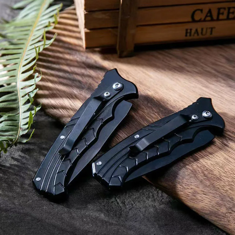 Stainless Steel Folding Knife Easy To Carry Camping Cutting Knife Multitool Pocketknives Outdoor Survival Life-Saving Knife