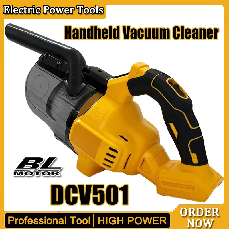 

DCV501 Dry Handheld Vacuum Cleaner Portable Brushless Vehicle Mounted Floor Cleaner Household Power Tools Fit Home Car Pet
