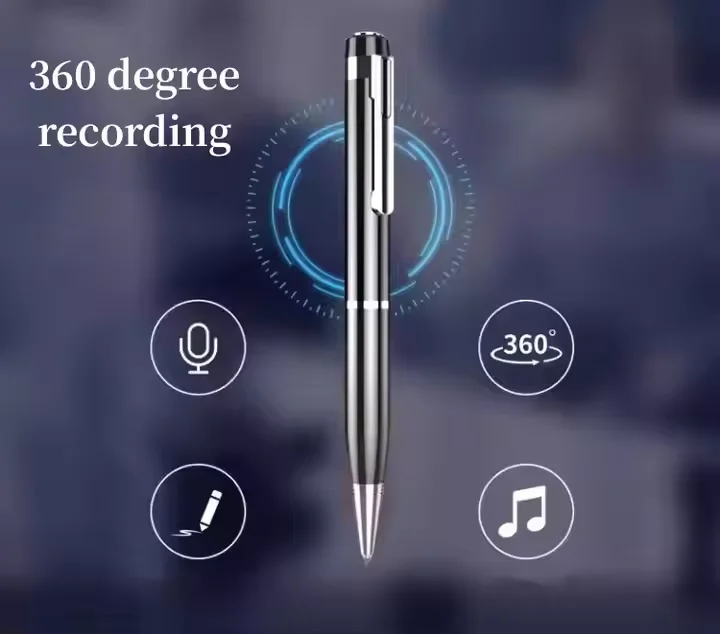 Mini pluma grabadora de voz de Audio Digital portátil de 128GB, pluma de grabación de sonido síncrona para escritura a mano