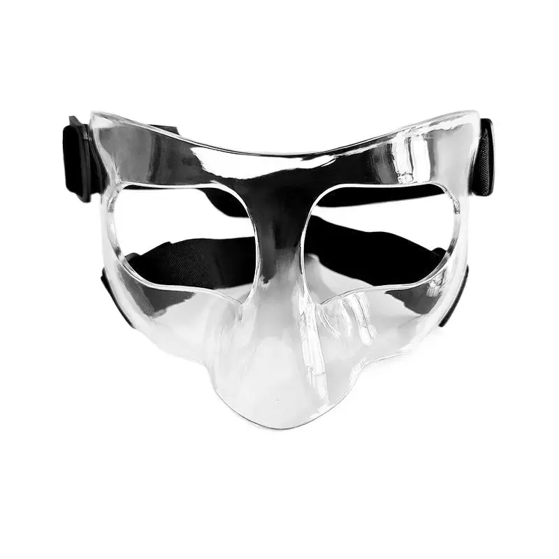 Barato, protector Facial deportivo, protección Facial para baloncesto, media cara, mascarilla para adultos, mascarilla deportiva Unisex