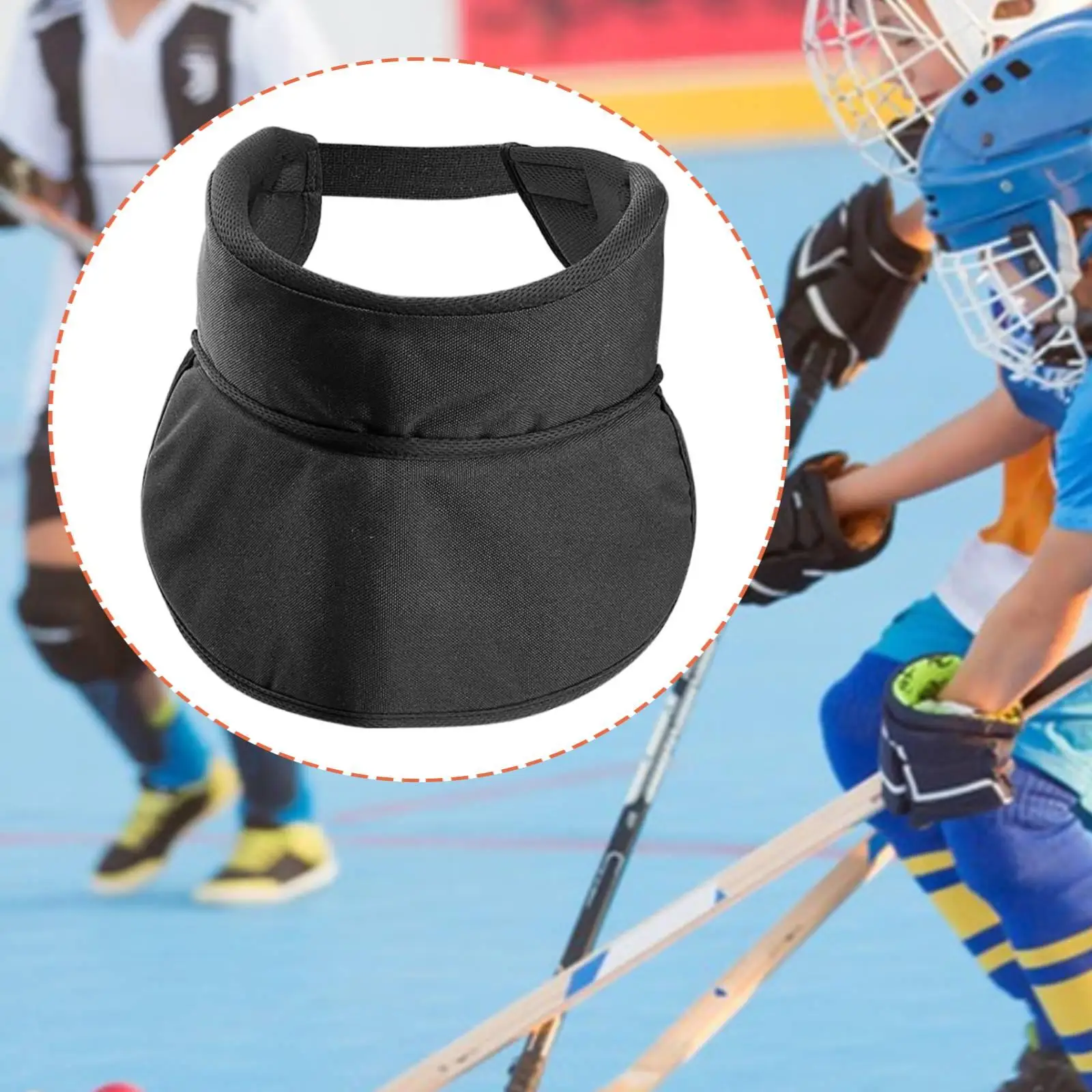 

Hockey Neck Guard Breathable Adjustable Skates Protection Kit Ice Hockey Protective Gear for Training