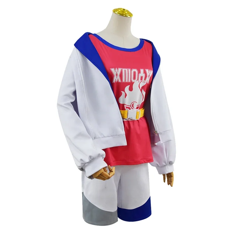 ゲームスカーレットバイオレットキールコスプレ衣装変装成人男性服トップスショーツファンタジア衣装ハロウィンカーニバルスイ * 1