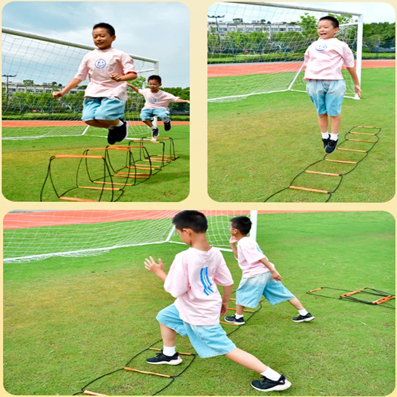 Butterfly Agile Ladder Ball Sports Training Ladder Household Fixed Rope Ladder Footstep Training Multi functional Equipment