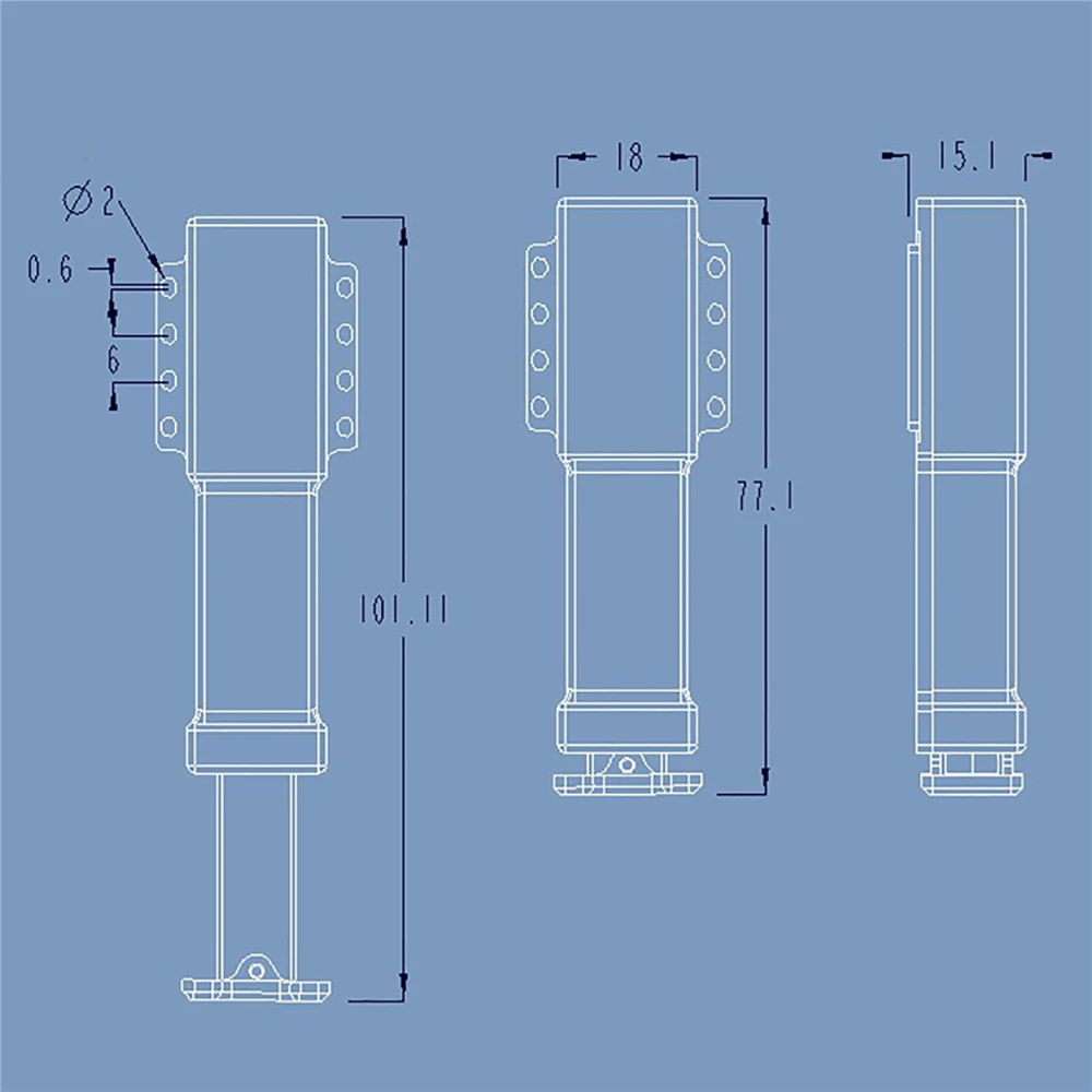 Electric Lifting Support Legs Kit for Tamiya 56505 1/14 Tractor Trailer RC Model Car Accessories