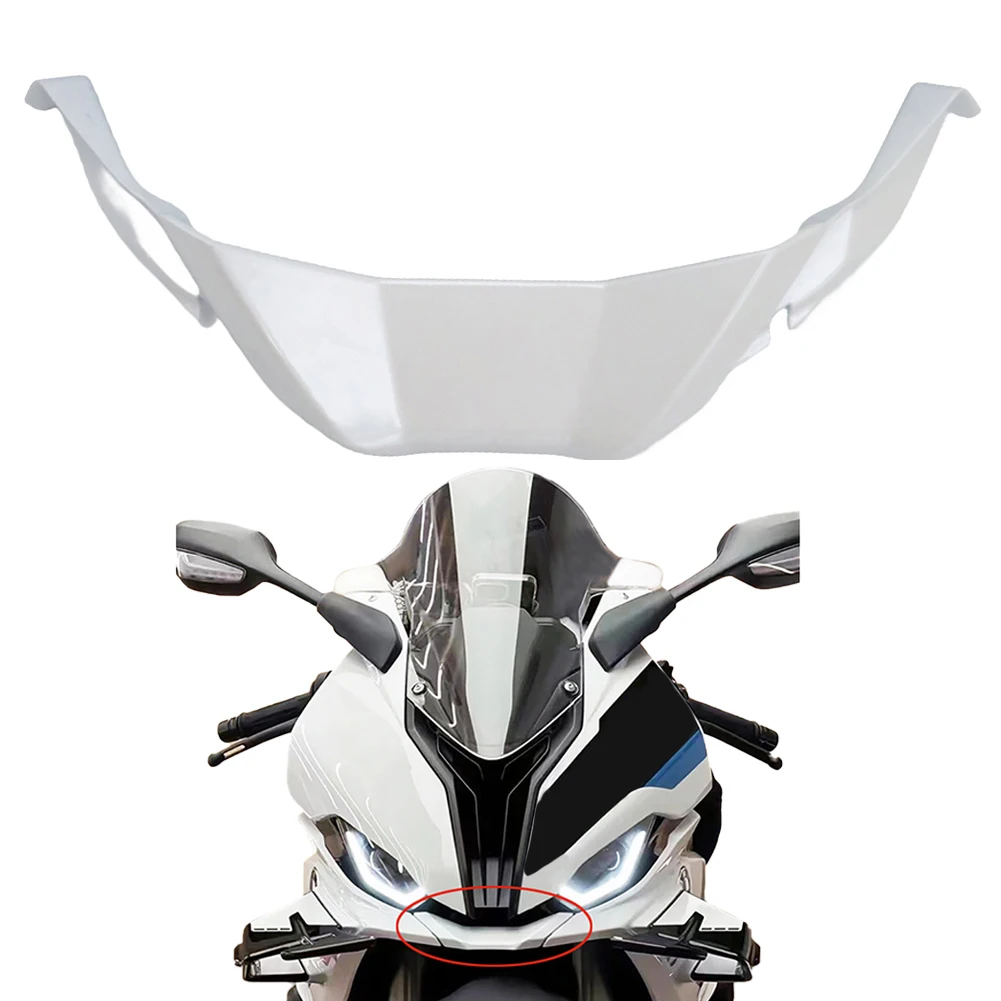 

Front Air Intake Lip Cover Fairing Compatible with For BMW S1000RR 2023 and 2024 Models ABS Construction White Finish