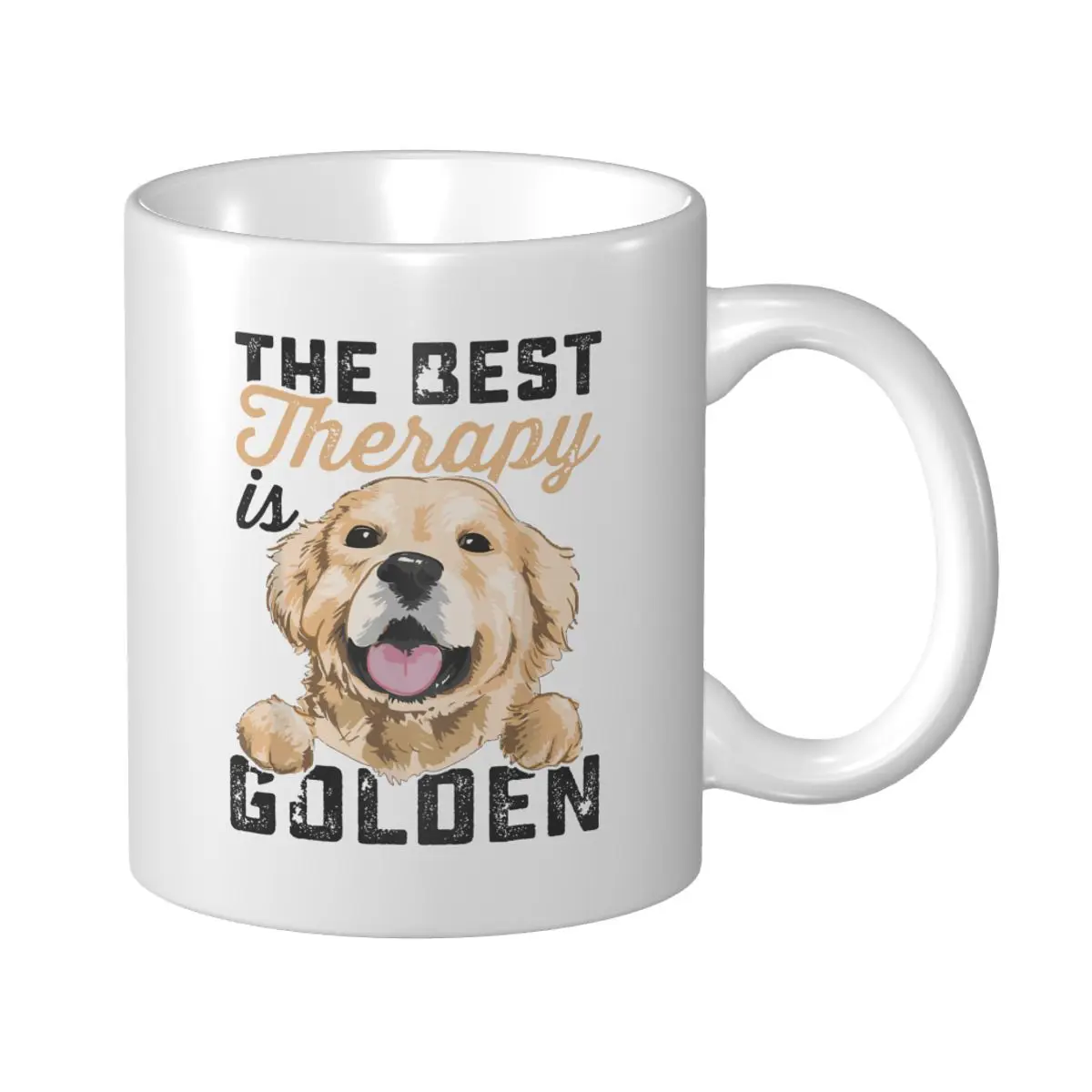 Mark Cup Mug The Best Is Golden Retriever Dog Coffee Mugs Tea Milk Water Cup Travel Mugs For Office Home