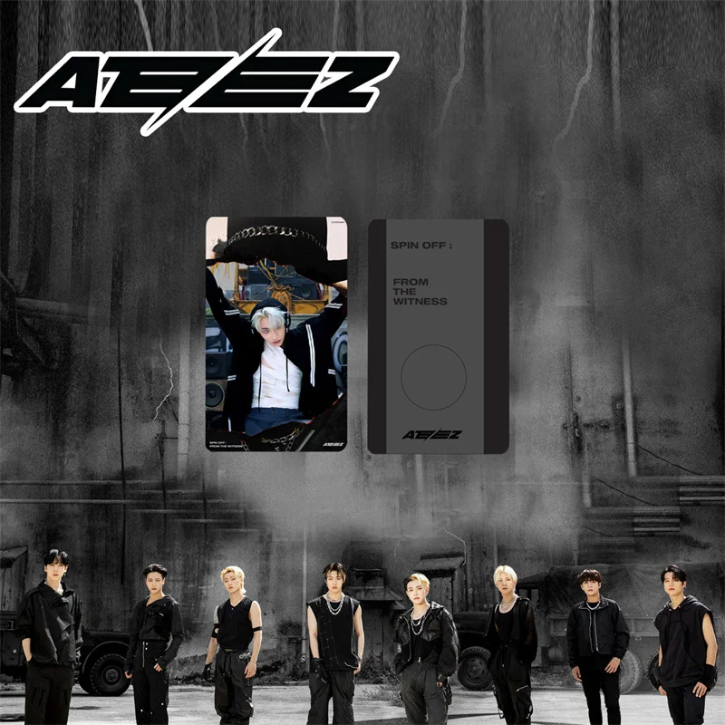 8pcs/set ATEEZ 'Guerrilla' Album Star Card Postcard LOMO Card Beautiful Photo Card Hongjoong Seonghwa Yeosang Collectible Card