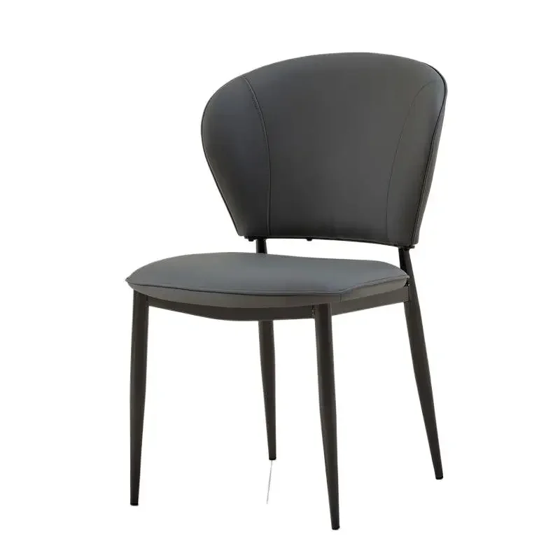 

Nordic Style Light Luxury Dining Chair Be Used As A Modern Simple Hotel Restaurant Backrest Negotiation Chair Home Leisure Chair