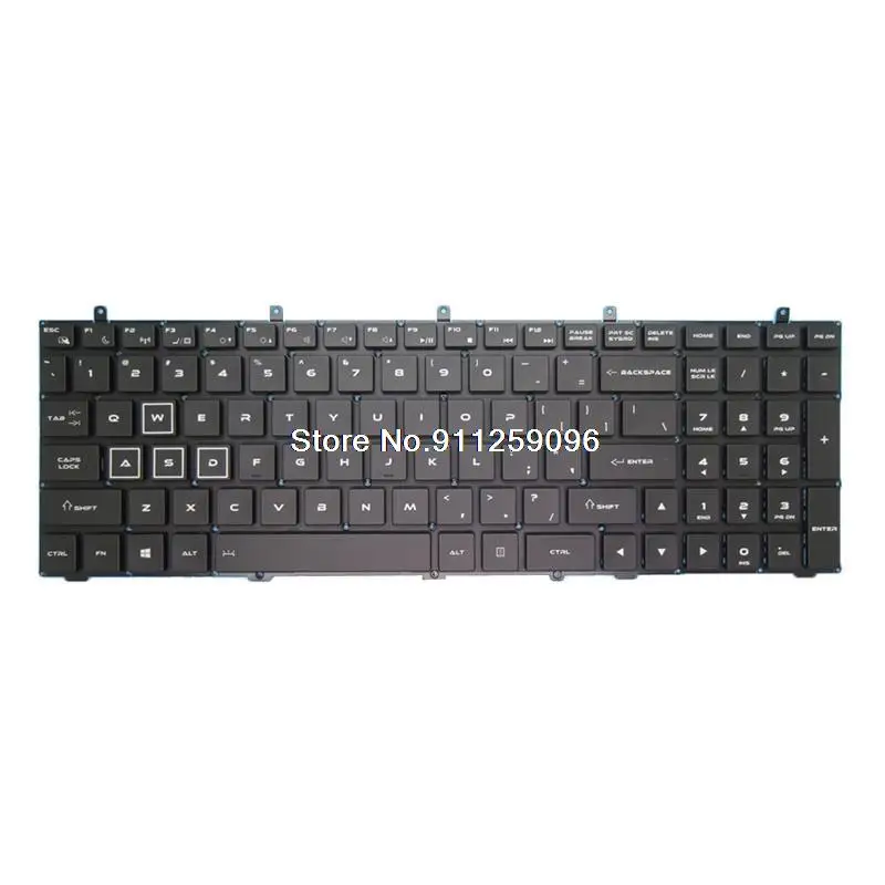 

Laptop Keyboard For illegear Z7 English US Without Frame New