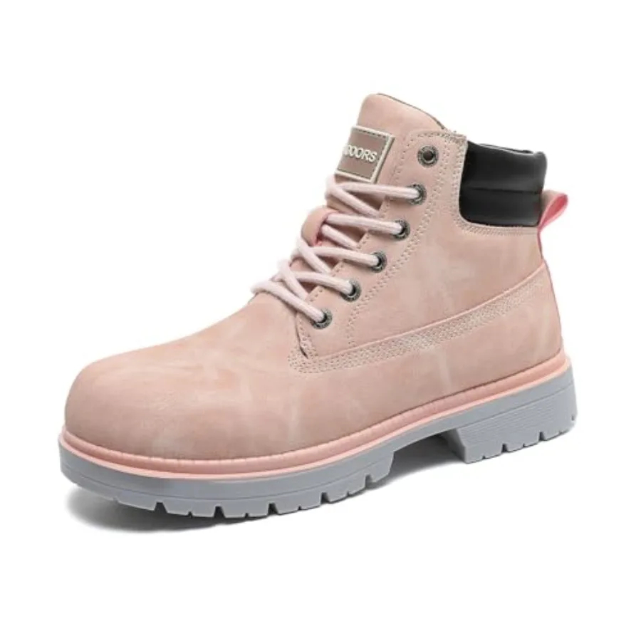 

Men's Women's Hiking Boots Casual Chukka Boots Non Slip Outdoor Boot Waterproof Lightweight Ankle Boots Lace Up Walking Booties