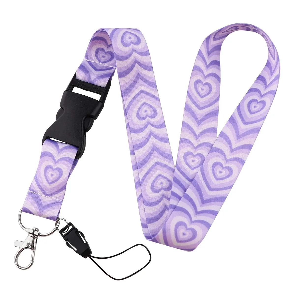 Vlinder Maan Patroon Lanyard voor Sleutel Nekkoord Kaart ID Badge Houder Sleutelhanger Sleutelhouder Sleutelhanger Accessoires Arts Verpleegkundige Gift