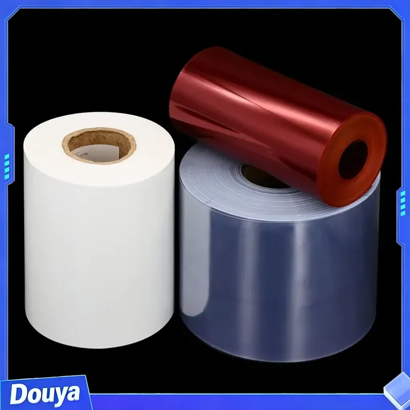 PVC Pharmaceutical Film Roll Flat Wound, No Camber, Consistent Thickness, Ideal for High-Speed Thermoforming