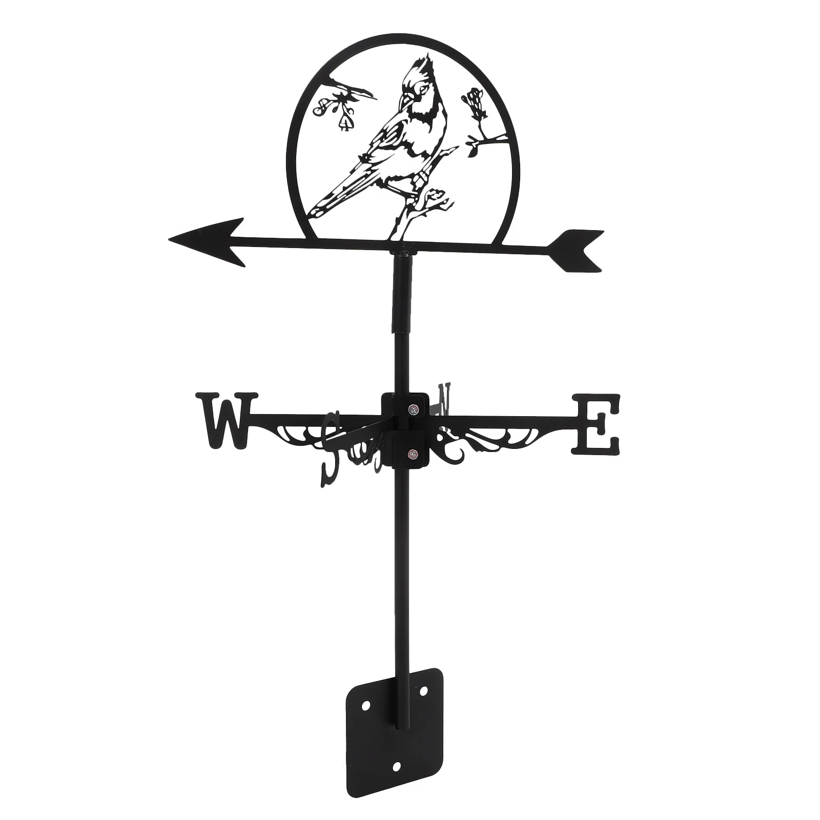 

Decorative Yard Weathervane Metal Wind Vane for Outdoor Barn Pavilion Iron Weather Vane Ground Insert Ornament