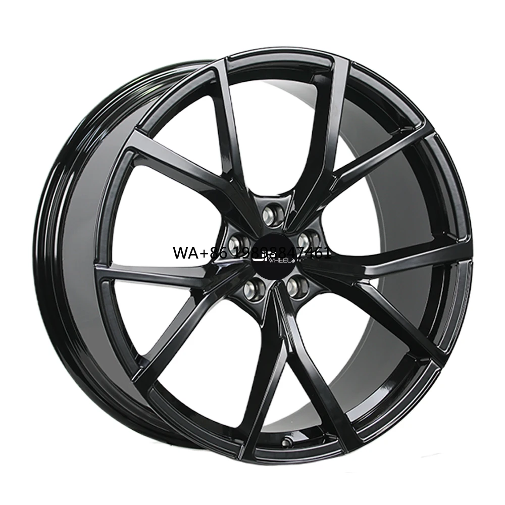 

Factory Wholesale TUV/JWL/DOT Y Model Wheels 21 Inch Black Car Rims 5x112 Forged Alloy Car Wheels #J11001