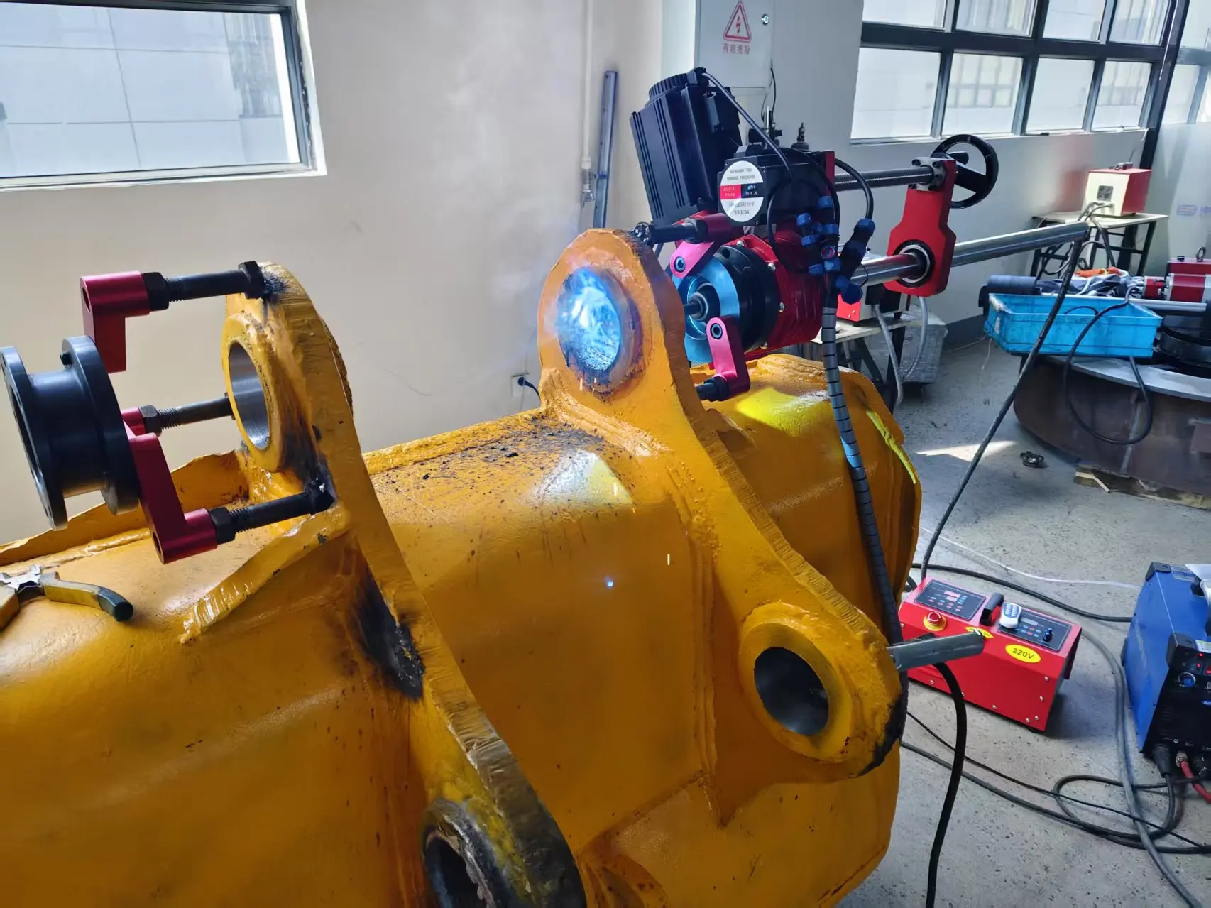 40-300mm Option Portable Automatic Line Boring & Welding Machine New Technology with Lightweight Design for On-site Construction