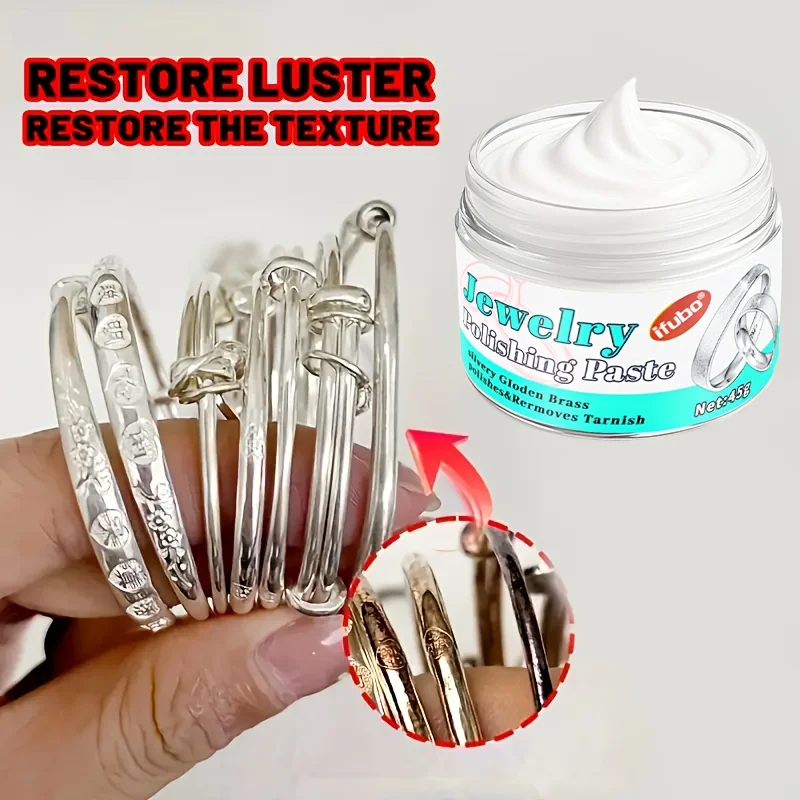 Jewelry Polishing Paste-Suitable for Polishing,Refurbishing of Various Metals Such as Gold,Silver, Copper, the Effect Is Obvious