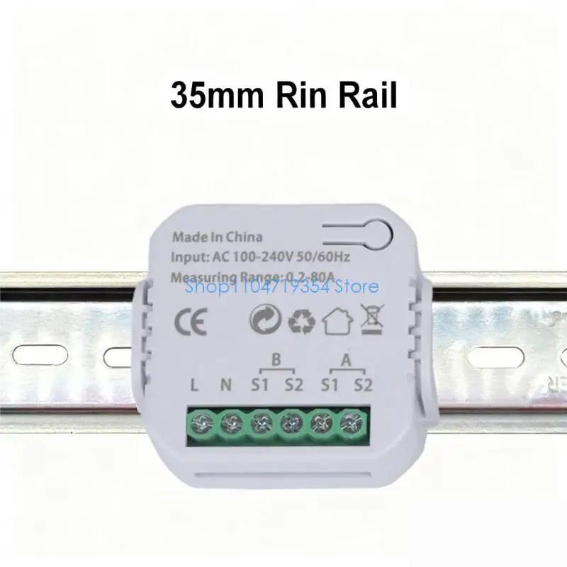 0XLD Real-Time Electricity Usage Monitor 1 Channel Power Consumption Monitor