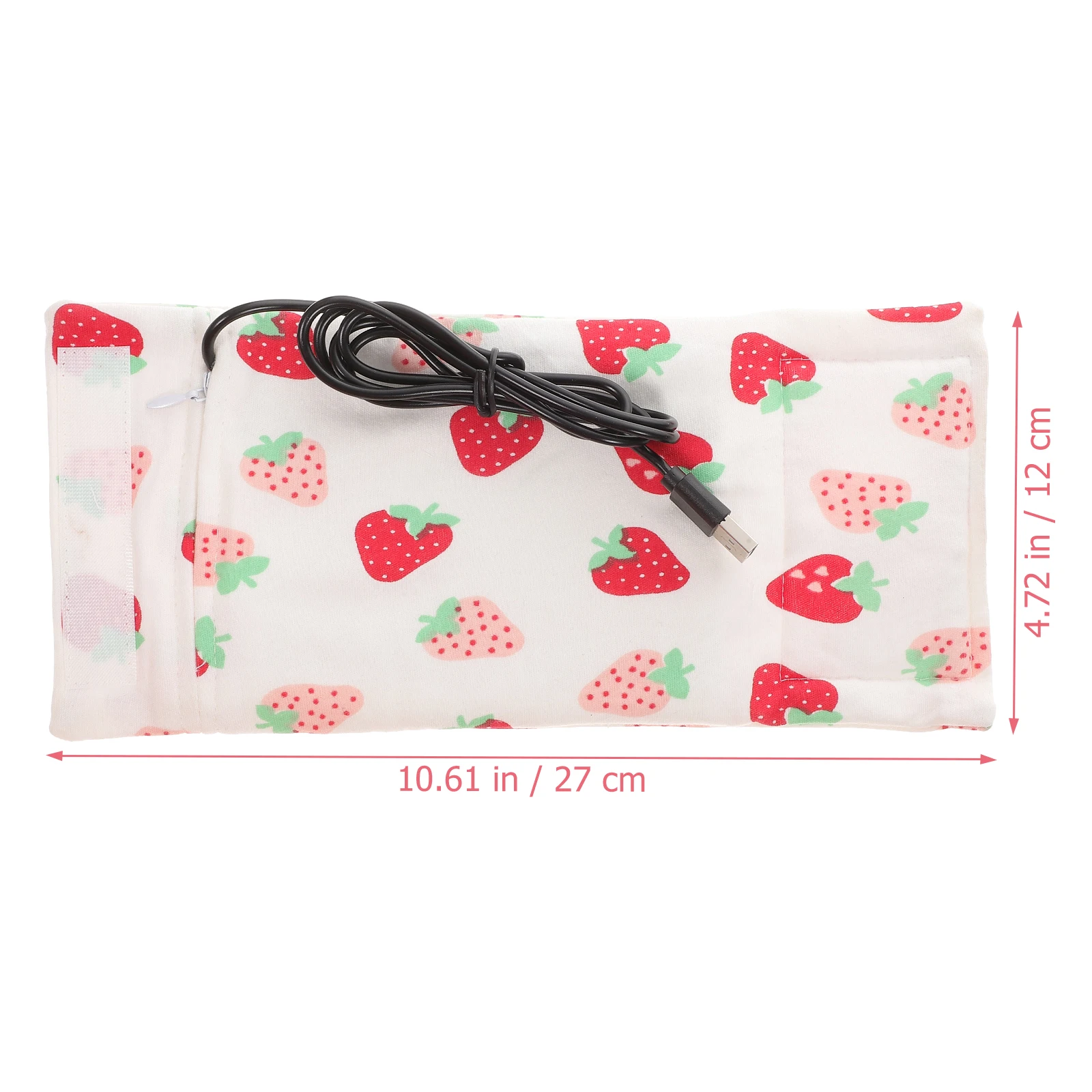 

Portable Baby Bottle Warmer Universal Travel Cover Milk Heating Heater On The Go USB Cloth For Car Breastmilk Feeding Night