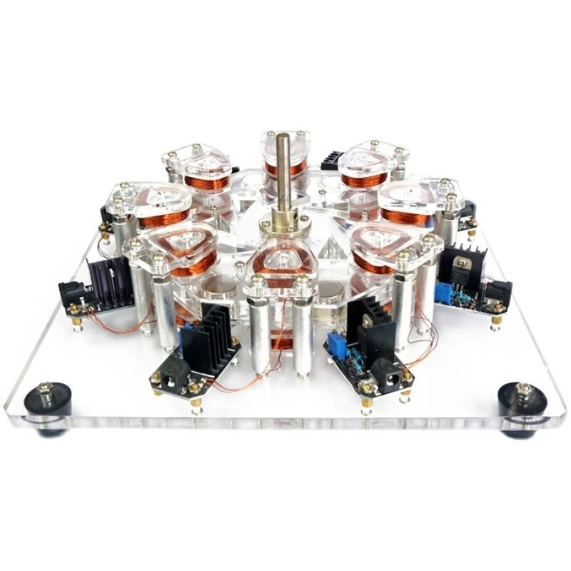 Disc Rotor Generator Demo Model Electromagnetic Induction Experiment Teaching Aid For School Physics Classroom Lab Equipment