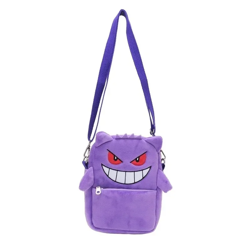 Pokemon Psyduck Charmander Pikachu Gengar Schoudertas Anime Cartoon Boy Girl Messenger Bags Document Tas Mobiele Telefoon Tas Cadeau