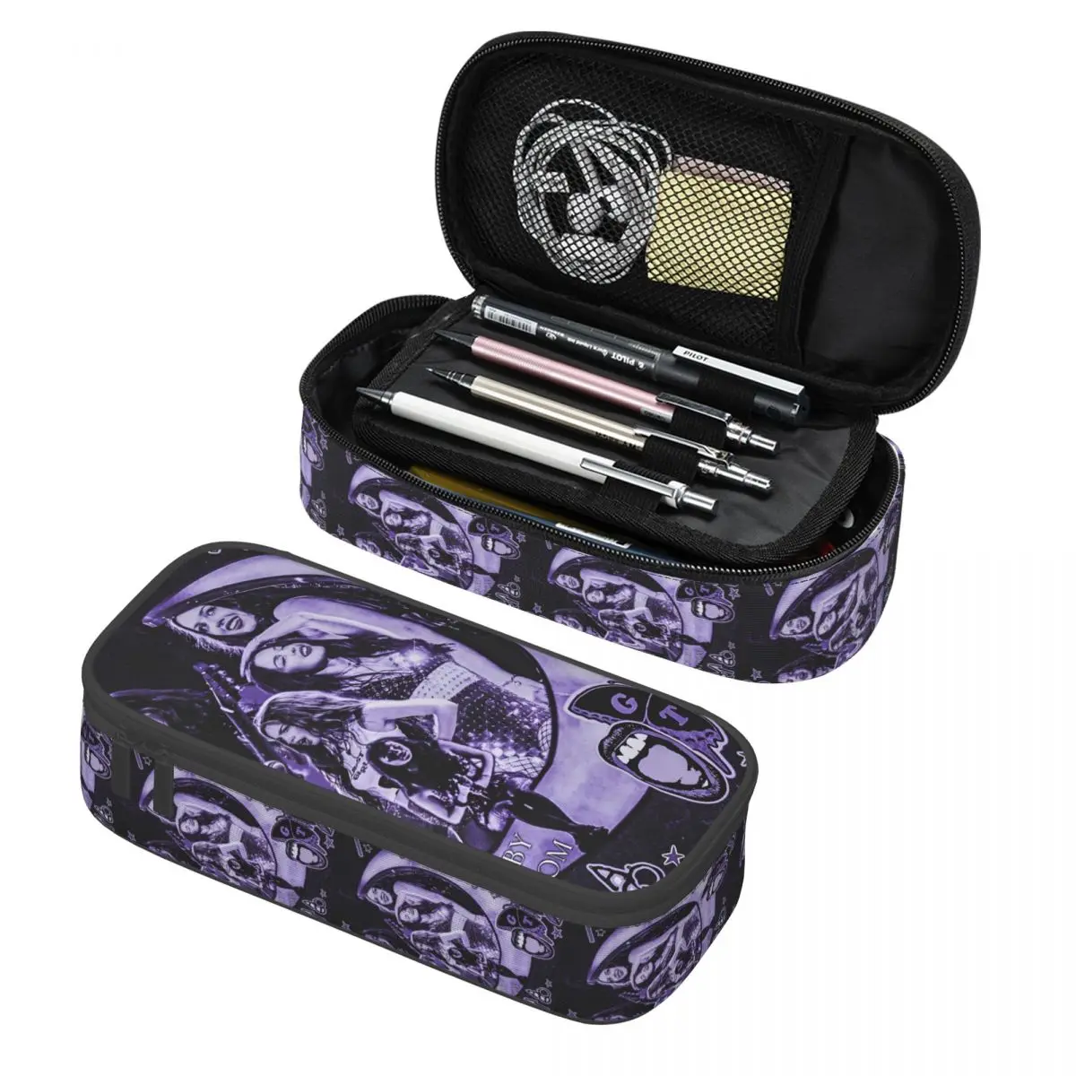 

Custom O-Olivias Kawaii Pencil Cases Girl Boy Large Capacity Y2k Style Concert Vintage Pencil Box Students Stationery