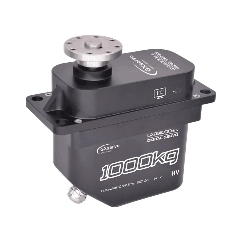 

GXservo 1000KG Super Large Torque Angle Brushless Motor 28V Giant Servo 93500BLS Industry Customizable PWM RS485 TTL CAN