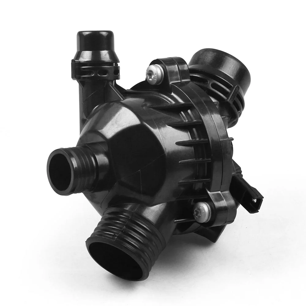 

High Quality Black Engine Coolant Thermostat W/Housing Assembly For BMW Part Replacement 11537536655, 11537549476 11537544788