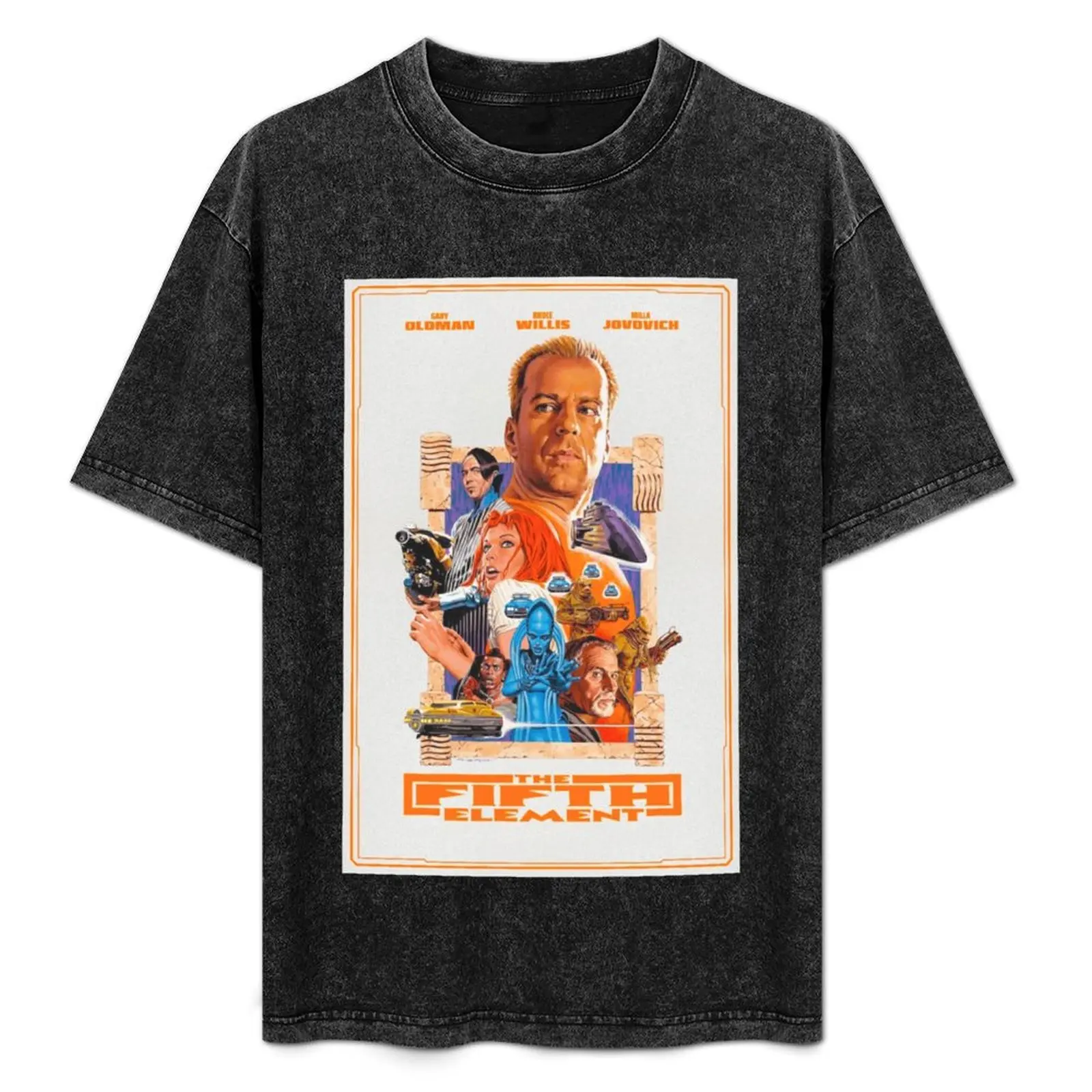 

The Fifth Element T-Shirt anime t shirts boys whites blue archive blue lock mens graphic t-shirts hip hop