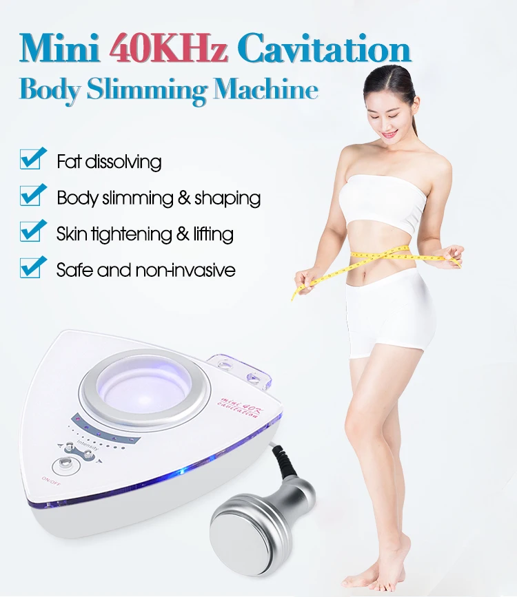 

Cavitation Ultrasonic 40K Body Slimming Machine Skin Tightening Machine Beauty Home Appliance Fat Burning Skin Care Tool