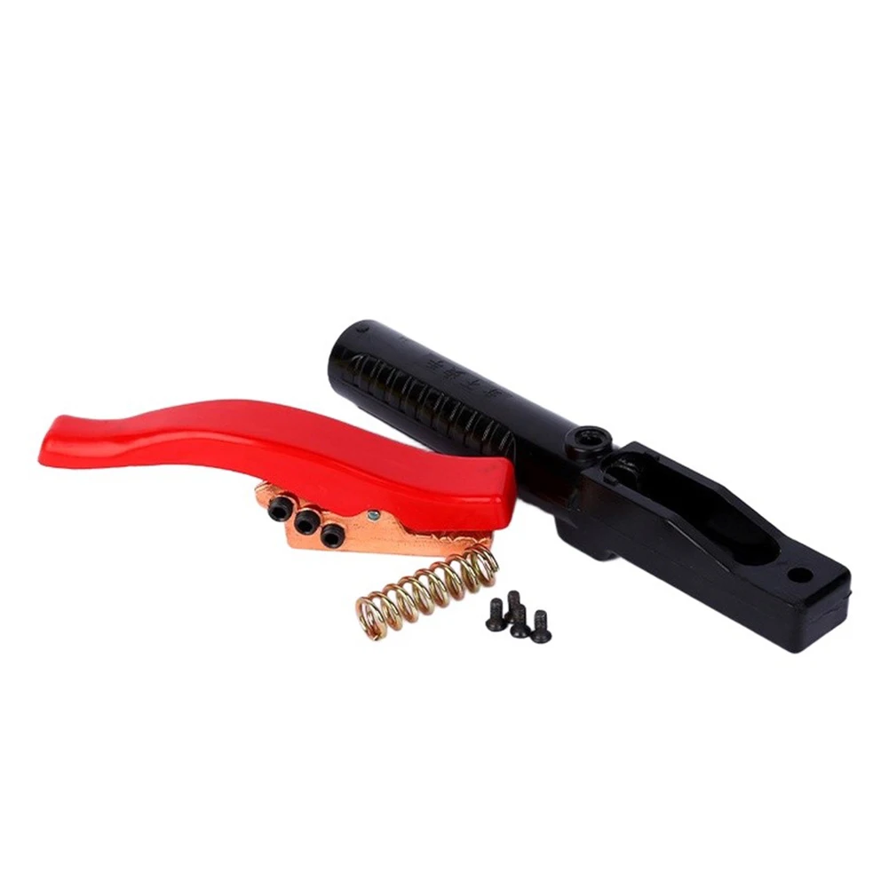 Professional 800A Electrode Holder for Manual Metal Welding with Copper Conductive Jaw and Thermal Resistant Handle