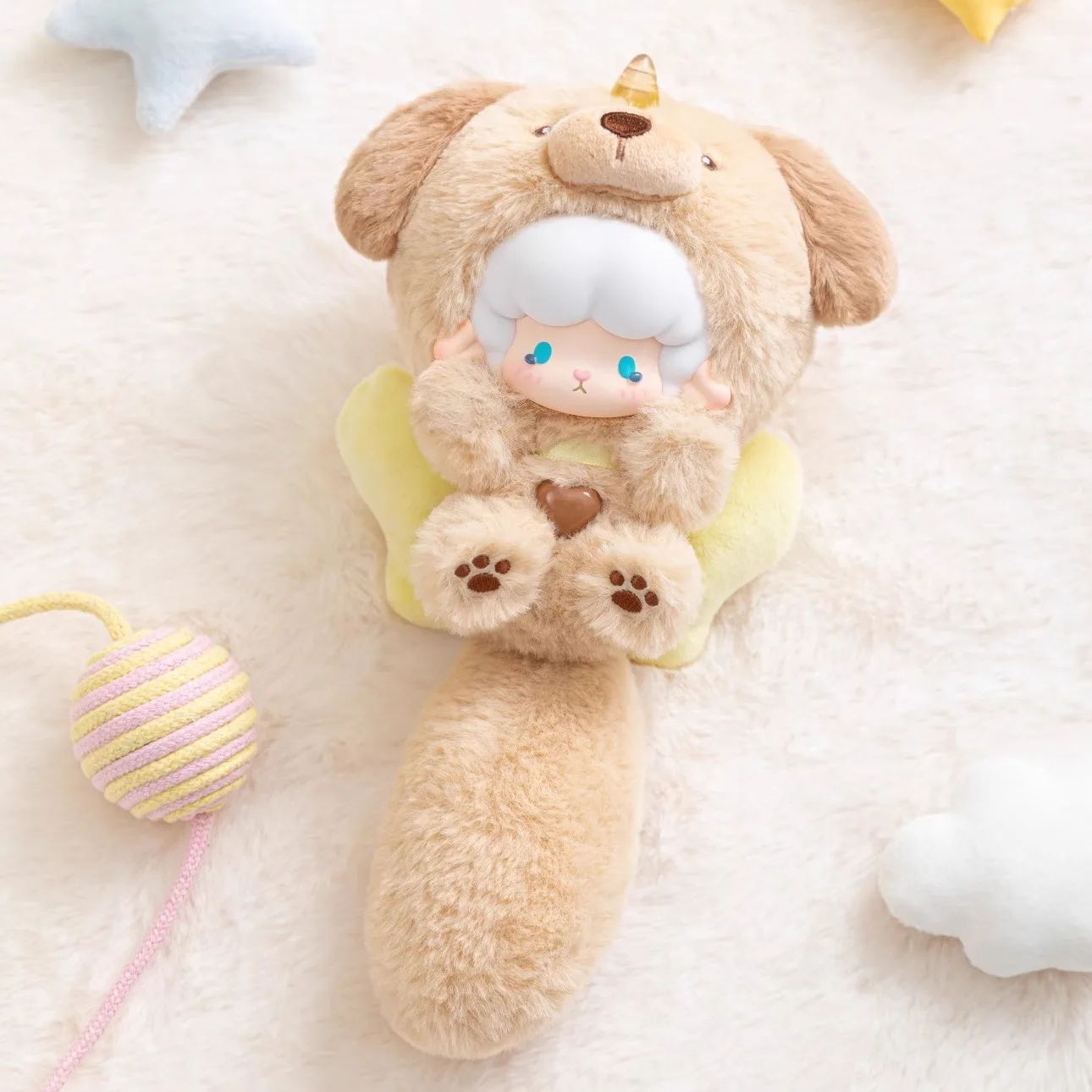 

Genuine Gyun Big-Tailed Critter Crew Series Blind Box Cute Vinyl Plush Bag Pendants Decorations Dolls Mystery Box Girl'S Gifts