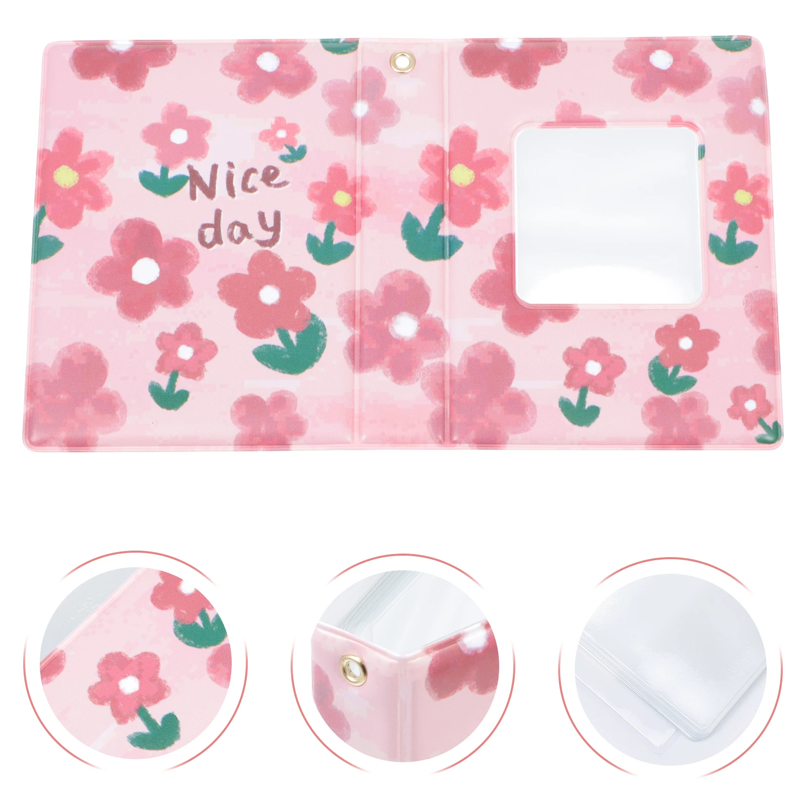 

Cute Flower Design Photo Album Storage Holder Students Premium Material Gift Album Birthdays Weddings Graduations