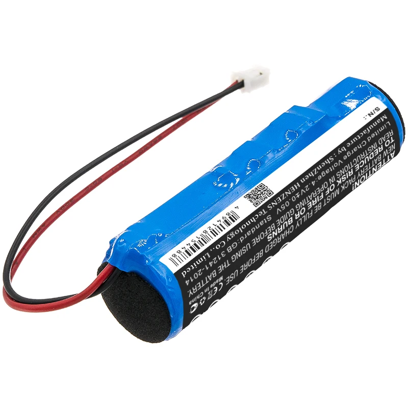 Li-ion Speaker Battery for iHome, 3.7V, 2600mAh , Compatible Models: iBT74