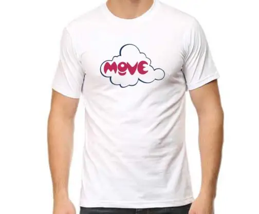 

Белая футболка The Move, новая GT091