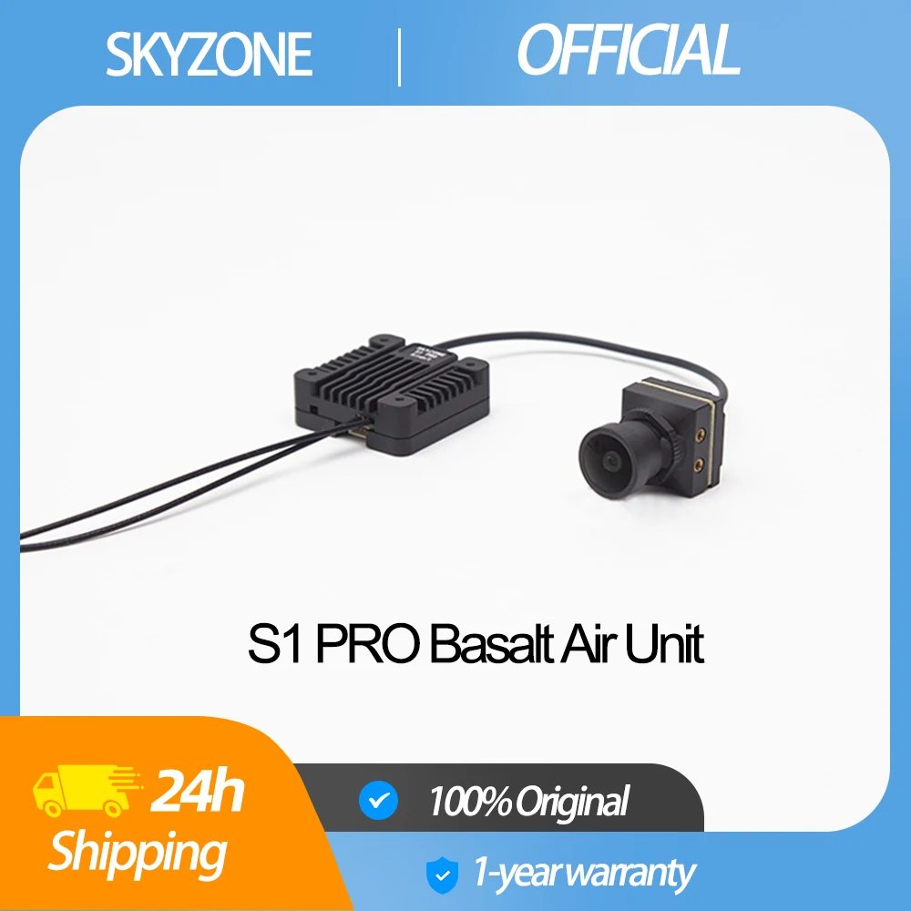 SKYZONE S1 Pro FPV Air Unit Digital Video Transmission with Alps Basalt Dune camera for FPV plane Remote Controller parts - image 1 of 6