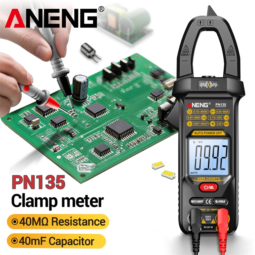 600A Clamp Meter 40…