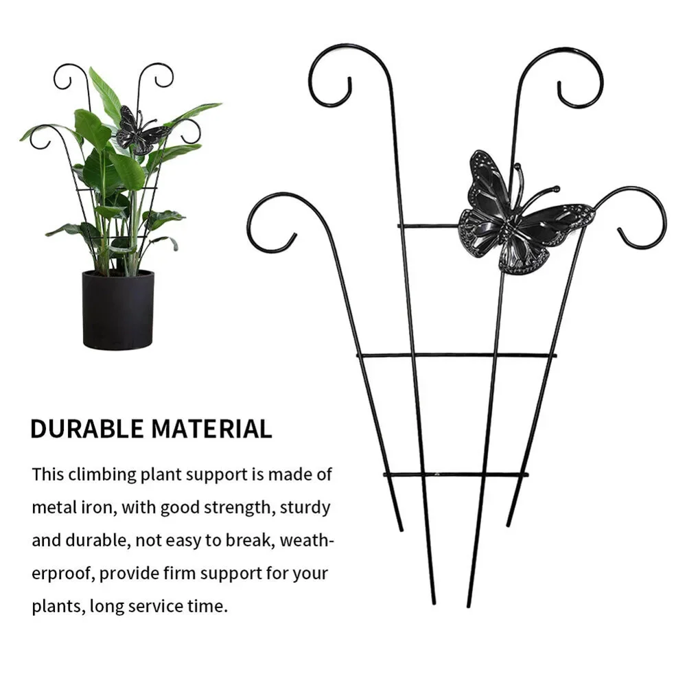 

Plants Clip Plants Support Climbing Trellis Flower Pot Vine Stand Garden Supplies Growth Metal Trellis Plant Holder