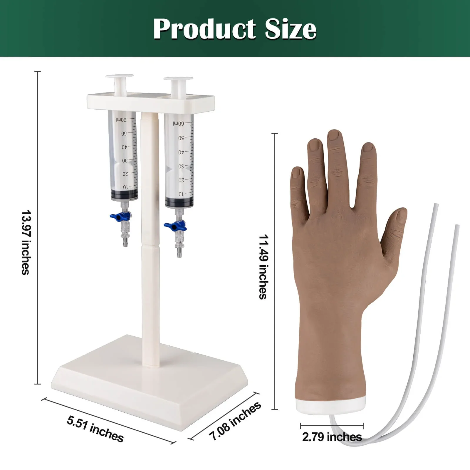 Ultrassist Venipuncture Practice Kit for Infusion Exercises