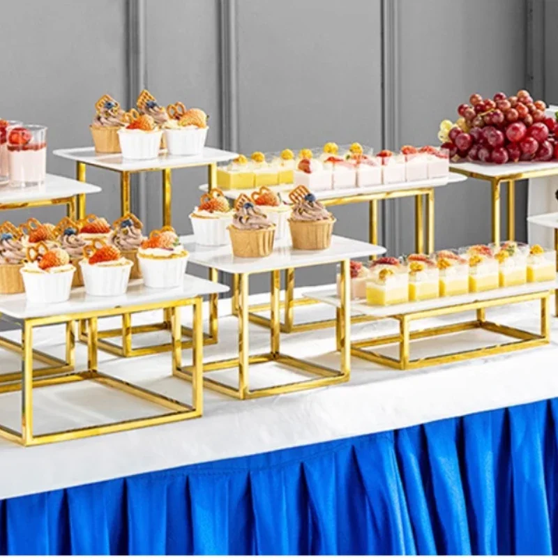 Wedding Birthday Party Buffet Cake Dim Sum Rack Dessert Table Display Column Stand Candy Fruit Sushi Tea Break Cupcake Holder