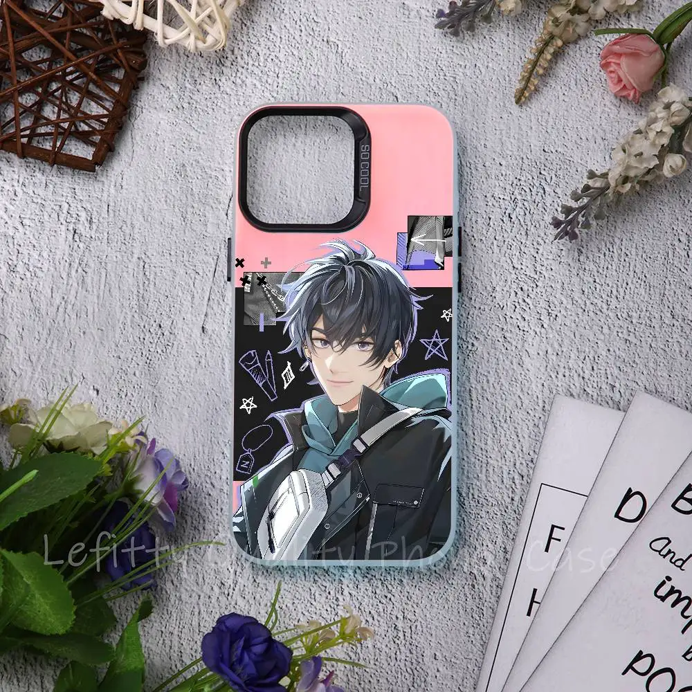 PIKPAKA T-Tears Of Themis لعبة جراب هاتف آيفون 16 15 14 13 12 11 برو ماكس ماتي أورورا متعدد الألوان الليزر التدرج Funda #1