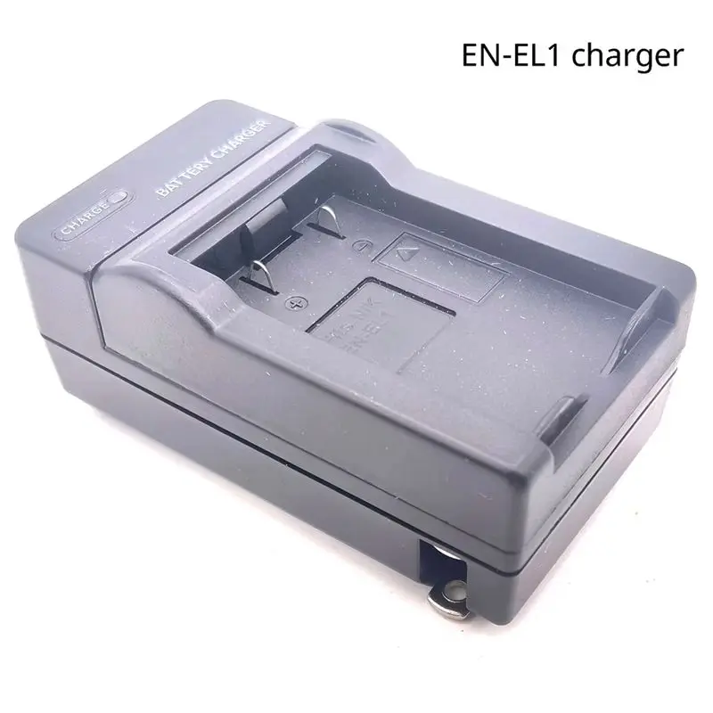 ABGI EN-EL1 Battery for Nikon CoolPix 4300 5400 8700 500 775 880 885 990 995, AC 220V EU Plug