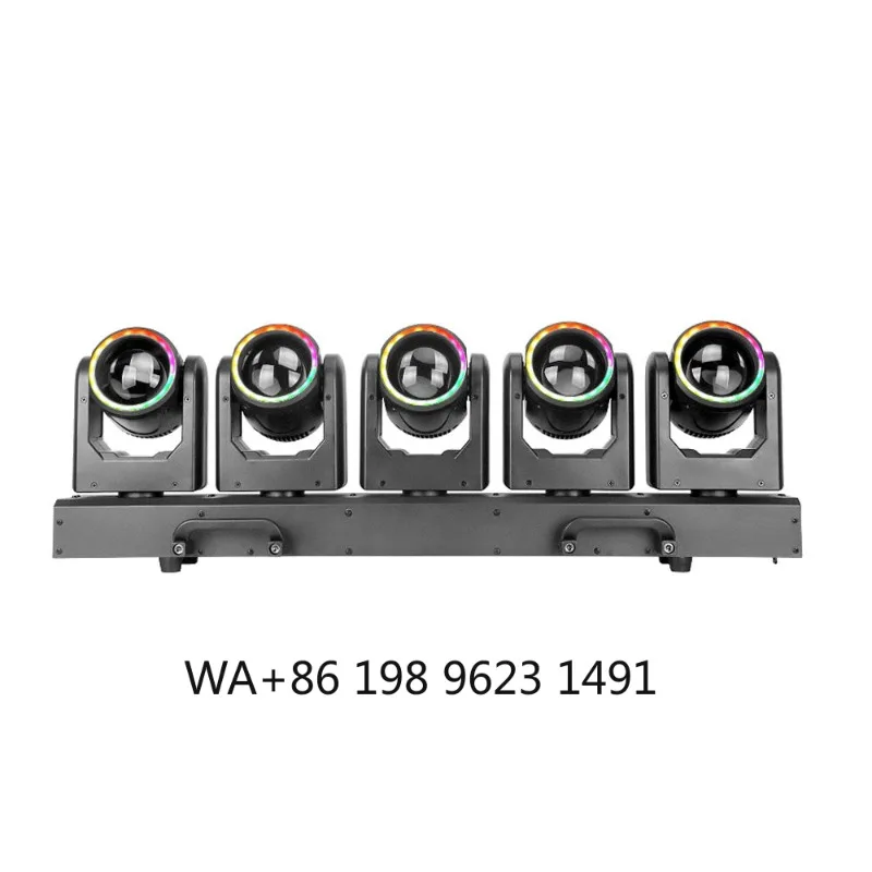 5* 500W LED Scanner Beam Moving Head Lights with Warm White Unlimited Rotation for DJ Party Wedding Stage & Bar Lighting